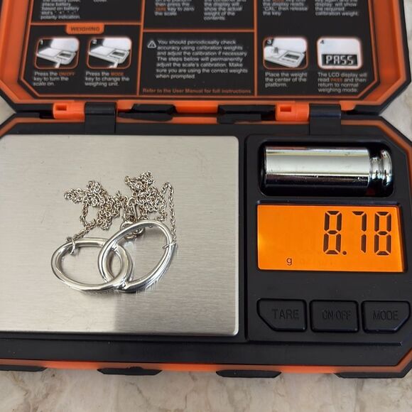 AuthenticTiffany & Co. Elsa Peretti Large Interlocking Ovals 925 Sterling Silver - Picture 10 of 11